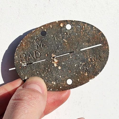 German RAD Dog Tag (Erkennungsmarke)