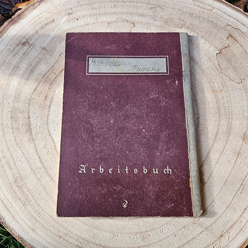German WWII Arbeitsbuch – 1942 - Image 4